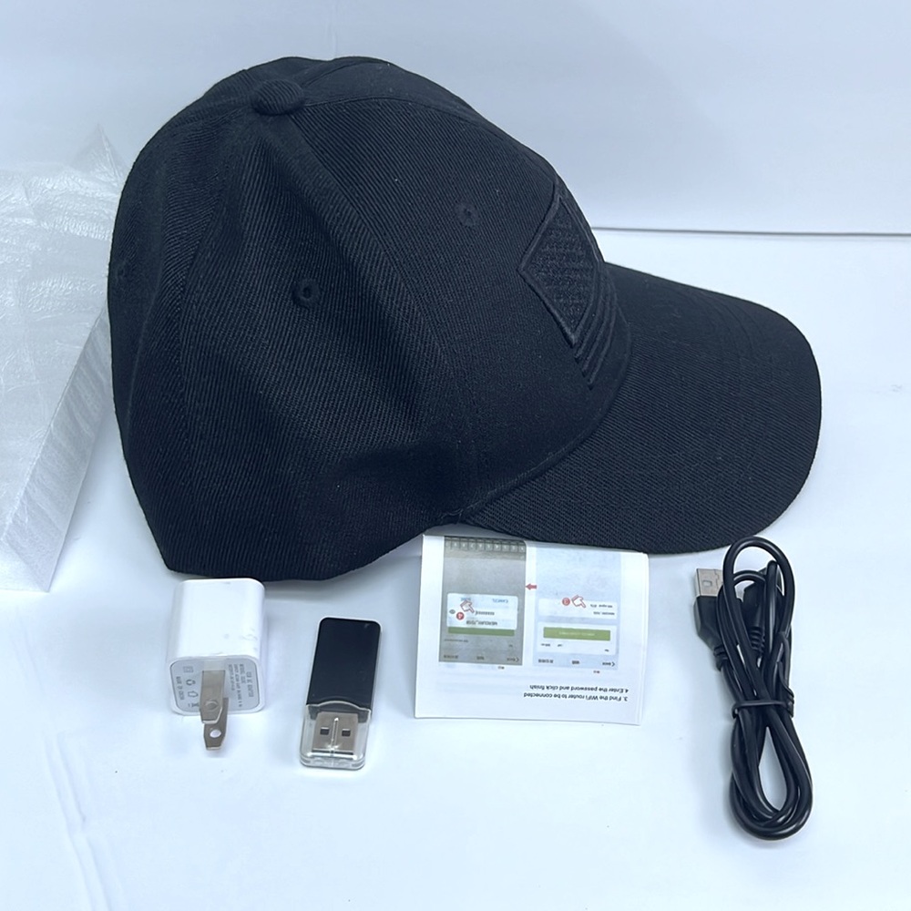 Brand new hat with hidden camera